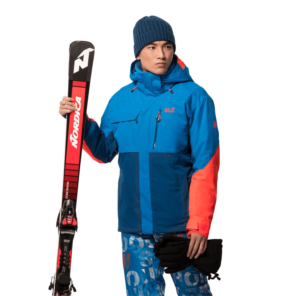 Duwen Bemiddelen Verniel Jack Wolfskin Snow Summit Prodaja - Skijaške Jakne Muške - Antracit